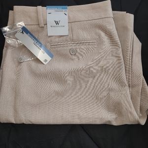 WORTHINGTON MODERN FIT TROUSER LEG PANTS